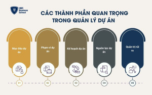 Các thành phần quan trọng trong quản lý dự án
