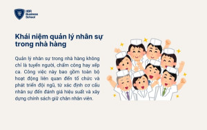 Khái niệm quản lý nhân sự trong nhà hàng