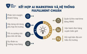 Kết hợp AI marketing và hệ thống fulfillment chuẩn
