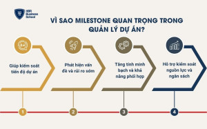 Vì sao milestone quan trọng trong quản lý dự án?