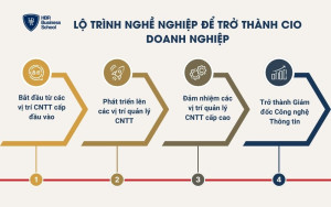 Lộ trình nghề nghiệp để trở thành CIO doanh nghiệp