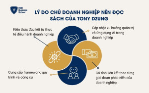 Lý do chủ doanh nghiệp nên đọc sách của Tony Dzung