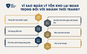 Vì sao quản lý tồn kho lại quan trọng đối với ngành thời trang?