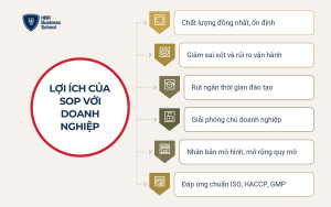 Sáu lợi ích cốt lõi khi doanh nghiệp triển khai SOP bài bản