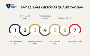 Bảy sai lầm phổ biến khiến ngân sách quảng cáo sàn bị lãng phí