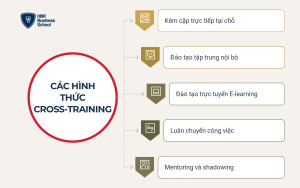 Các hình thức cross-training phổ biến trong doanh nghiệp