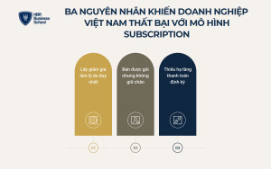 Ba nguyên nhân khiến doanh nghiệp Việt Nam thất bại với mô hình subscription
