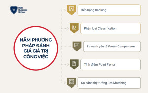 Năm phương pháp đánh giá giá trị công việc để xác định cấp bậc công việc