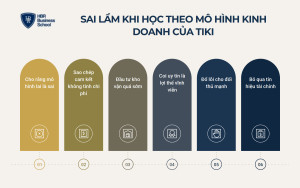 Sai lầm thường gặp khi học theo mô hình kinh doanh của Tiki