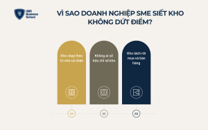 Vì sao doanh nghiệp SME siết kho mãi vẫn không dứt điểm