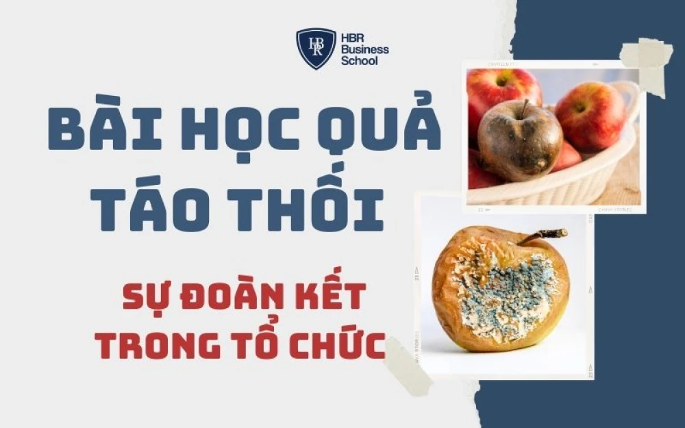 ÁP DỤNG BÀI HỌC QUẢ TÁO THỐI ĐỂ GIÚP NHÂN SỰ ĐOÀN KẾT