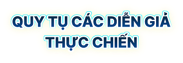 Quy tụ các diễn giả thực chiến